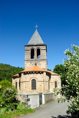 Fototapeta premium Eglise romane de Montfermy