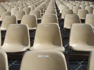 Obraz premium tribune face