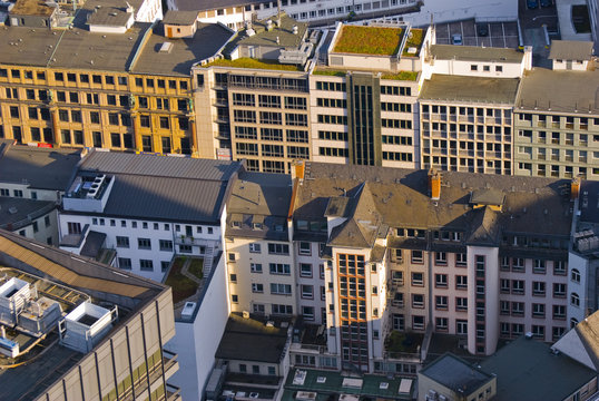 H&auml;userschlucht in Frankfurt