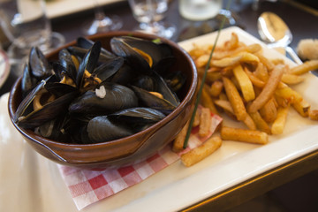 moules frites