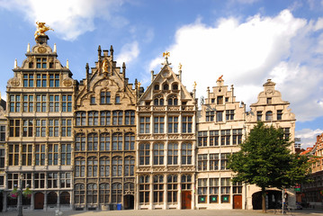 Fototapeta na wymiar miasto Antwerpia, Belgia