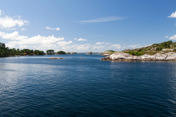 Naklejka premium Norwegische Schären