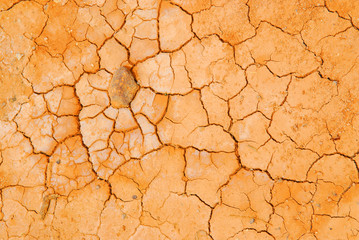 cracked sand