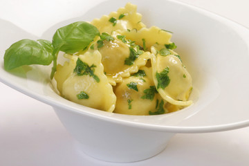 Ravioli with Herbs