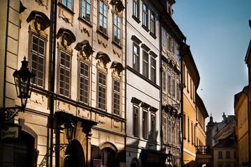 old streets of Prague