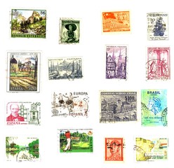 old   stamps from the world