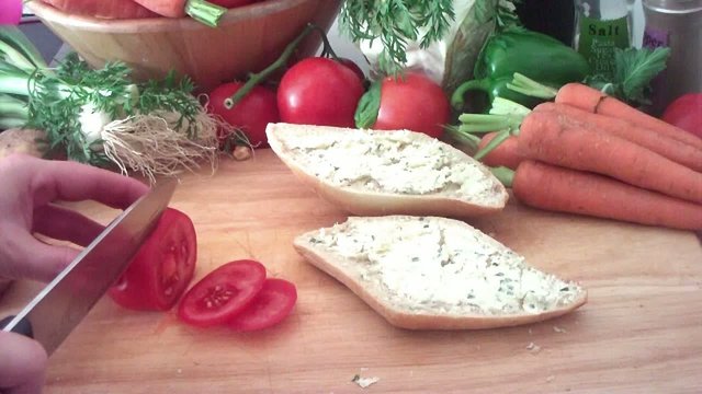 tomate auf brot