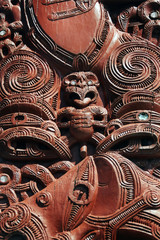 maori art new zealand - obrazy, fototapety, plakaty