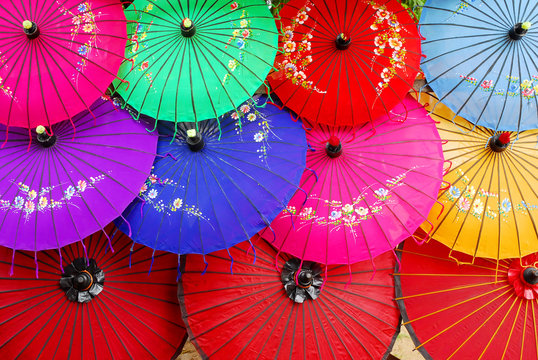 asian umbrella's