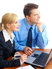 Obraz premium business people