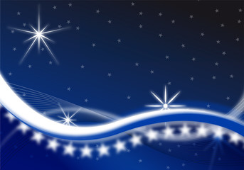 blue christmas design