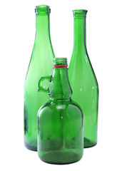 Three bottles