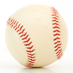 Baseball isolated on white background