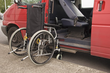 wheelchair facilitate van - 14920176