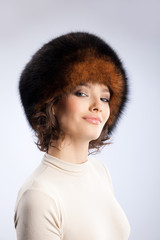 Woman In A Fur Hat