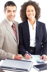 Fototapeta premium business people