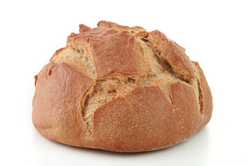 pain détouré sur fond blanc