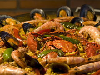 Spanish paella