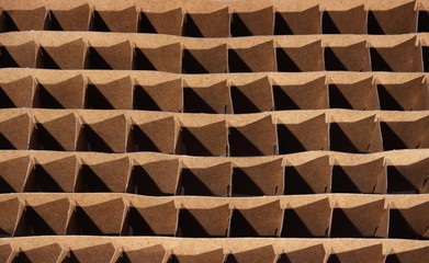 texture, background of cell from a cardboard