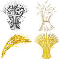 four wheat sheaf