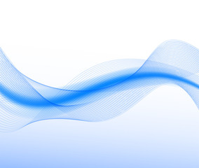 blue abstract background - illustration