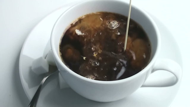 1080 Slow motion coffee cream drops