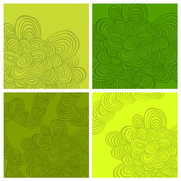 background florel cards