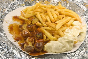 currywurst mit pommes