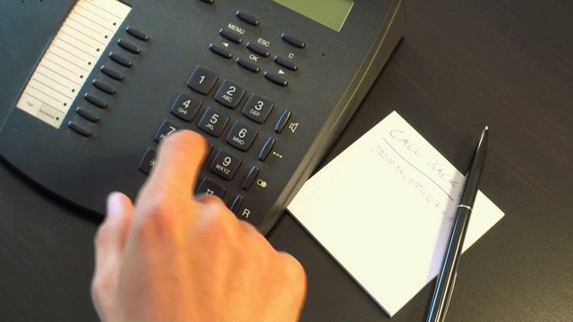 telefon mit notizblock