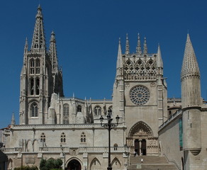Fototapeta na wymiar Katedra w Burgos, Hiszpania