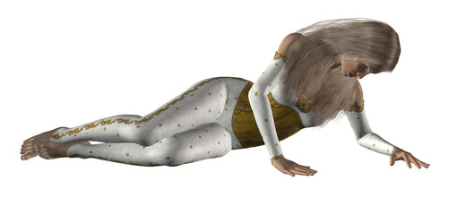 Woman Laying