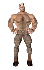 Fototapeta premium Satyr Standing
