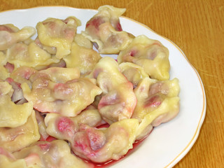 vareniki with cherries