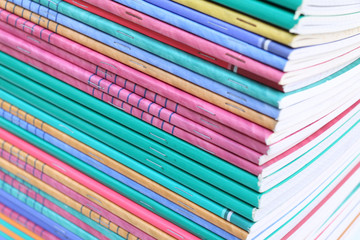 des cahiers pour la rentrée scolaire