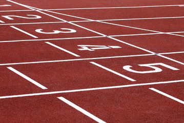 Piste d'athl&eacute;tisme