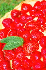Tarte aux fraises
