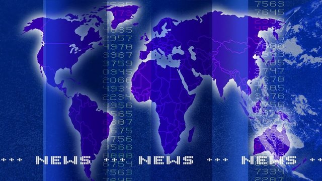 Newstextur blau