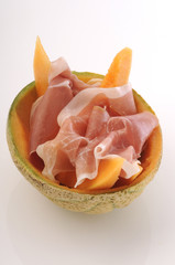Prosciutto crudo  di San Daniele e melone - Antipasti - Friuli