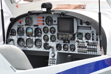 Cockpit d' avion