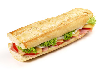 Croque mit Schinken und Käse