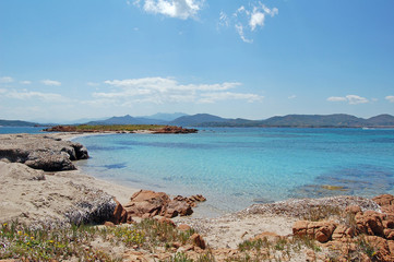 Spiaggia e costa Isola Marina Protetta di Tavolara