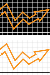 business illusion - diagram arrow going backwards