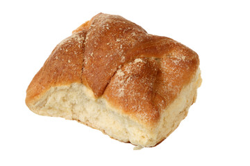 Bun on a white background