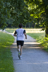 Jogger im Park