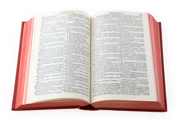 Obraz premium Open Bible
