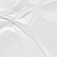 white wrinkled paper