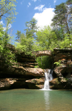 Hocking Hills Waterfall