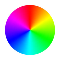 Obraz premium Color Spectrum Wheel (Vector)
