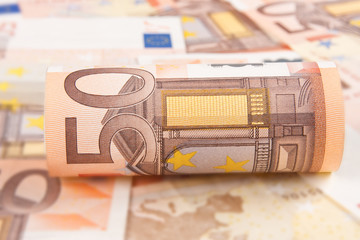 Fifty euro background