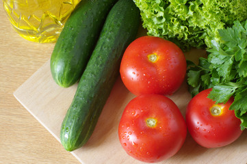 Fresh vegetables